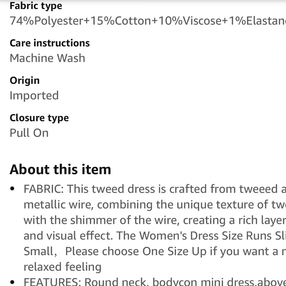 NWT Elegant Gray tweed jeweled buttons Short Sleeve Dress - Picture 7 of 11